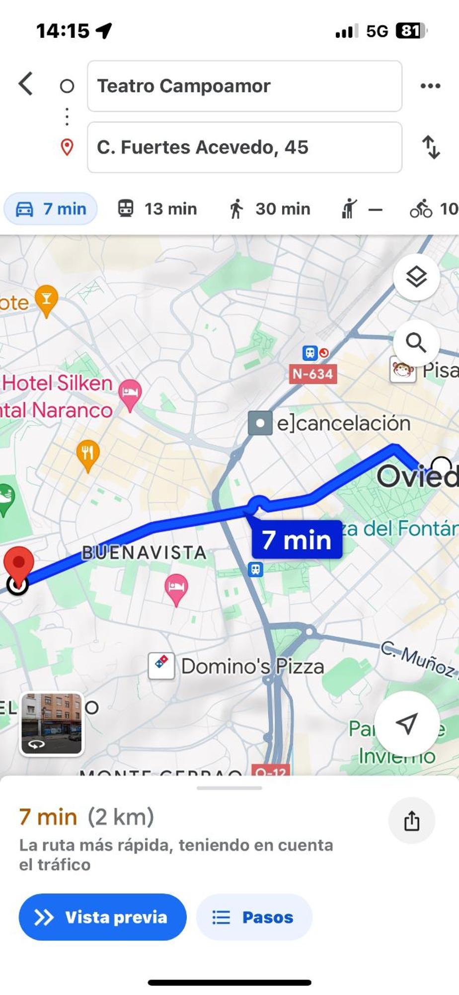 Vistas Monte Naranco Apartamento Con Parking 5Euros Al Dia Oviedo Exterior photo